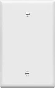 Midsize Blank Plate (White)