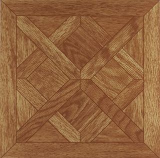 Vinyl Self Stick Floor Tile (Classic Parquet Oak) (45 Sq Ft) (201)