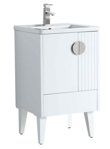 Venezian Vanity (White) (20" x 18")