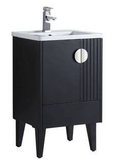 Venezian Vanity (Black) (20" x 18")