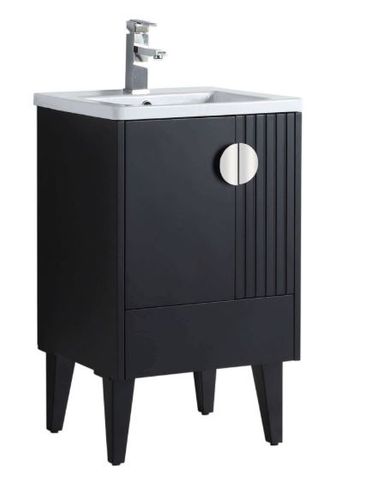 Venezian Vanity (Black) (20" x 18")