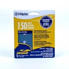 8 Hole Hook & Loop Sanding Disc (5 Pack) (150 Grit)