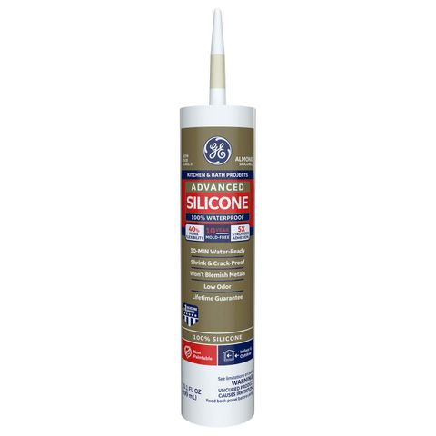 Kitchen & Bath Silicone Caulk (9.8 oz) (Almond)