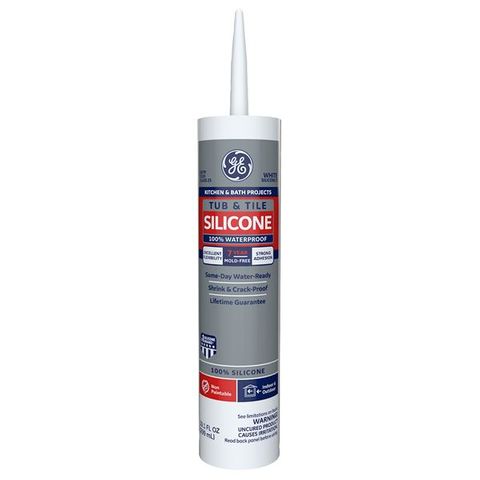 Kitchen & Bath Silicone Caulk (10.1 oz) (White)