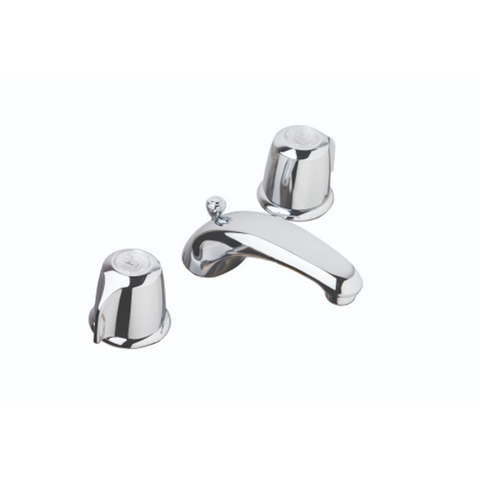 43-071 Widespread Bathroom Faucet w/ Brass Pop-Up