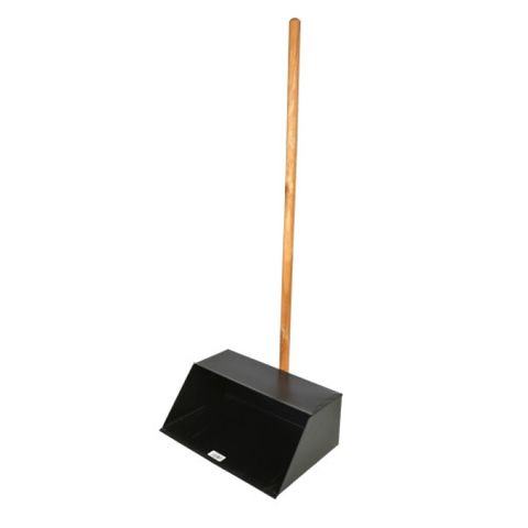 Metal Lobby Dust Pan (Long Handle)