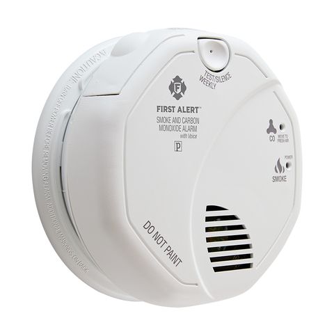 Photoelectric Combination Carbon Monoxide & Smoke Alarm (Direct Wire) (With Voice )