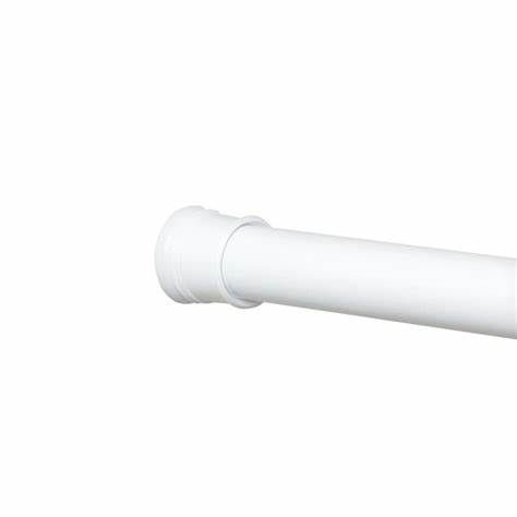 Shower Tension Rod (41" - 76") (White)