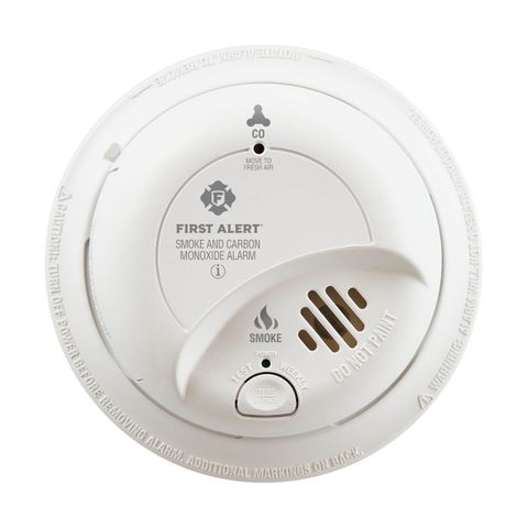 Combination Carbon Monoxide & Smoke Alarm (Direct Wire w/ 10 Year Battery Backup)