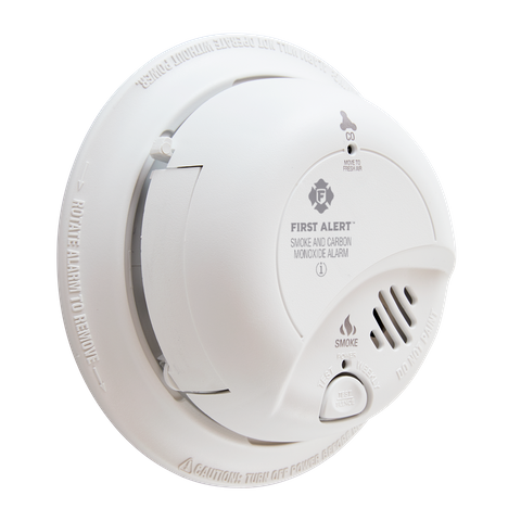 Combination Carbon Monoxide & Smoke Alarm (Battery Included)