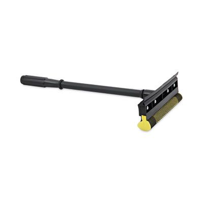 Window Squeegee w/ Net Covered Sponge (8") (16" Handle)