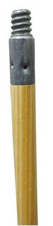 Metal Threaded Tip - Hardwood Handle (54")