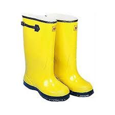 Slush Boots (Yellow) (Size 9)