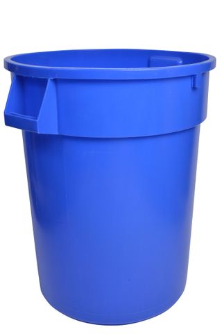 Heavy Duty Commercial Garbage Can (32 Gallon) (Blue)