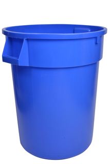 Heavy Duty Commercial Garbage Can (32 Gallon) (Blue)