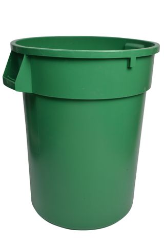Heavy Duty Commercial Garbage Can (32 Gallon) (Green)