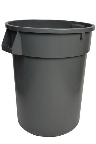 Heavy Duty Commercial Garbage Can (32 Gallon) (Gray)