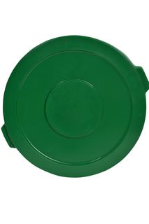 Snap On Lid For 32 Gallon Commercial Garbage Can (Green)