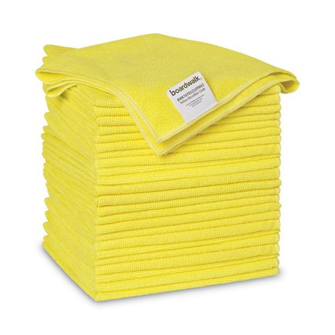 Microfiber Cloths (16"X16") (Yellow) (24 Pack)