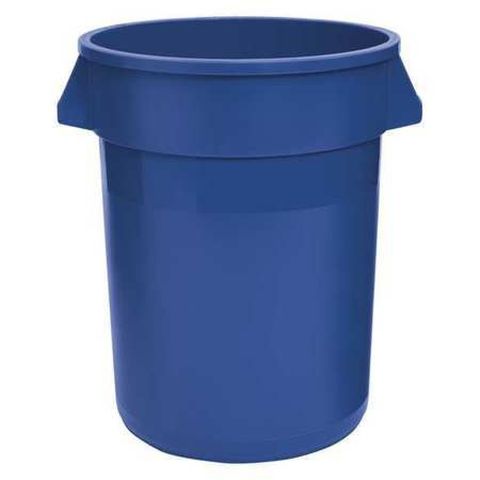 Heavy Duty Commercial Garbage Can (44 Gallon) (Blue)