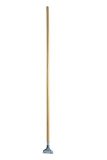 Janitor Mop Stick (Metal Jaw) (Wood Handle)