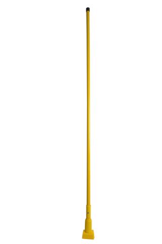 Fiberglass Jaw Mop Stick (Yellow)