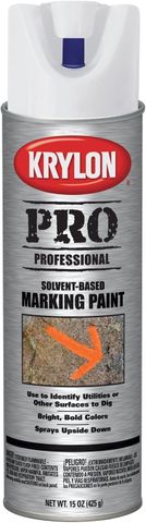 APWA Solvent Based Marking Spray Paint (15 oz) (White)