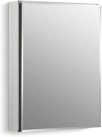 Kohler Single Door Aluminum Medicine Cabinet (20"x26")