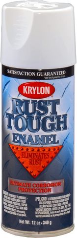 Rust Preventative White Spray Paint (Gloss) (12 oz)