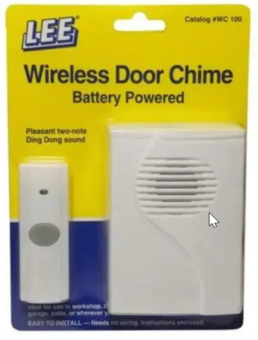 Wireless Door Chime (Battery Operated)