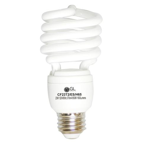 CF Spiral Light Bulb (23 Watt) (27K)