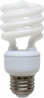 CF Mini Spiral Light Bulb (E26) (13 Watt) (65K)