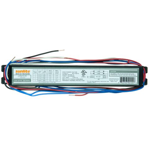 Multi Volt T8 Ballast - 2 F32T8/F35T8 - 2 F17T8 - 1 F40T8