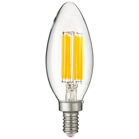 LED Lamp Candelabra, Filament (5W) (50k)