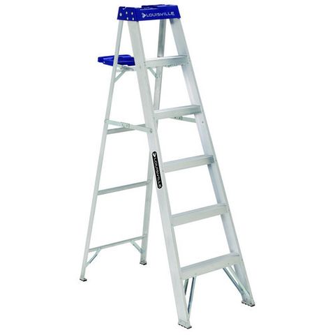 6' Aluminum Step Ladder (Type I)