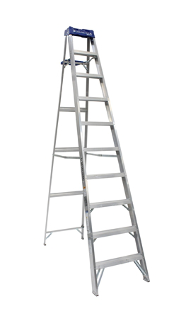 10' Aluminum Step Ladder (Type I)