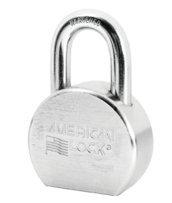 American Solid Steel Padlock (Short Shackle) (KD)