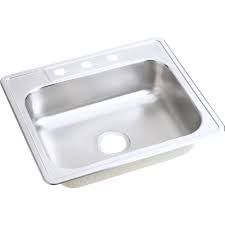 Stainless Steel Drop In Sink (17" x 22") (6" Deep)  **Include Sink Clip Set**