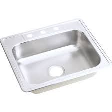 Stainless Steel Drop In Sink (25" x 22") (8" Deep)  **Include Sink Clip Set**