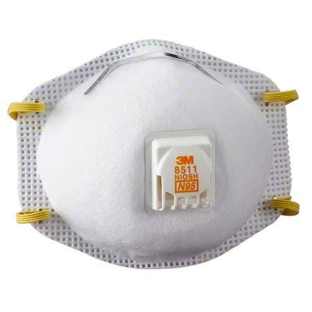 3M N95 Particulate Respirator w / Valve (10 Pack)
