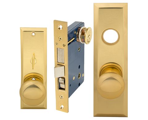 Thru Bolted Mortise Lockset (RH)