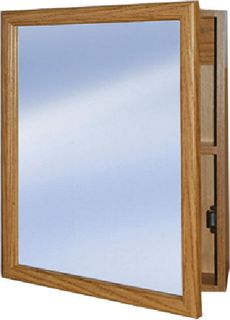 Medicine Cabinet (Oak) (15" x 19")