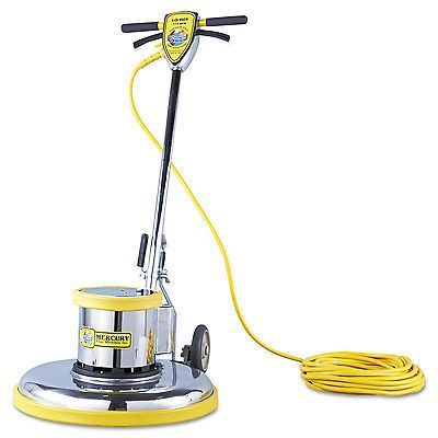 20" LoBoy Floor Machine (175 RPM) (1.5 HP)....**Mercury Floor Machines warrants each new machine against defects in materials and workmanship under normal use. The basic warranty coverage applies for motors and gearboxes. The coverage period is 5 years
