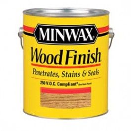 Minwax Wood Finish (Ebony) (Gallon)