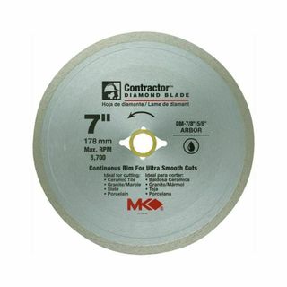 Tile/Marble Wet Saw Blade (Continuous) (7")