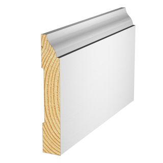 Primed Colonial Base Molding (3 1/4")