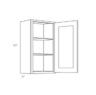 Oak Wall Cabinet (21" x 30")