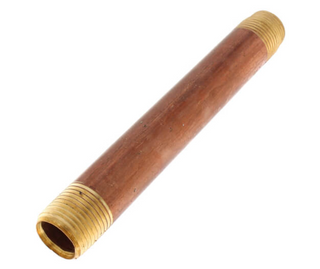 1/2" X 6" Brass Nipple