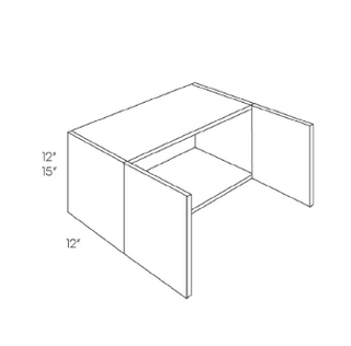 Oak Wall Cabinet (30" x 12")