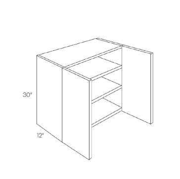 Oak Wall Cabinet (30" x 30")